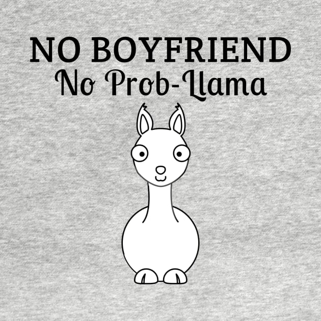 No Boyfriend No Problem Gifts Mugs Shirts Stickers by gillys